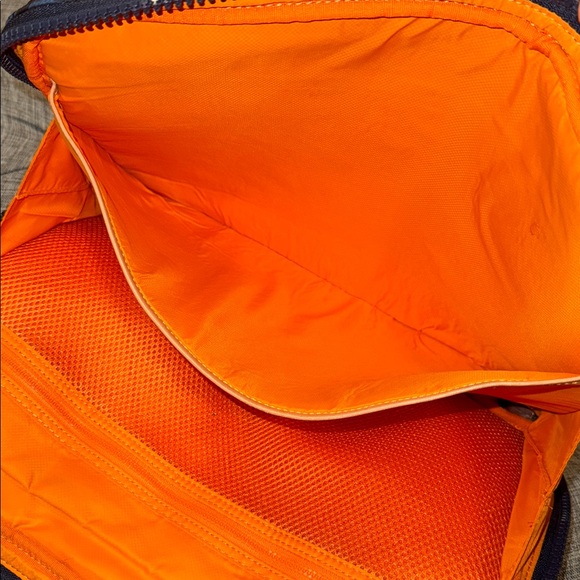 MZ Wallace Bag Laptop Metro Organizer Sleeve Blue Black Camouflage Quilted Nylon - Picture 14 of 17